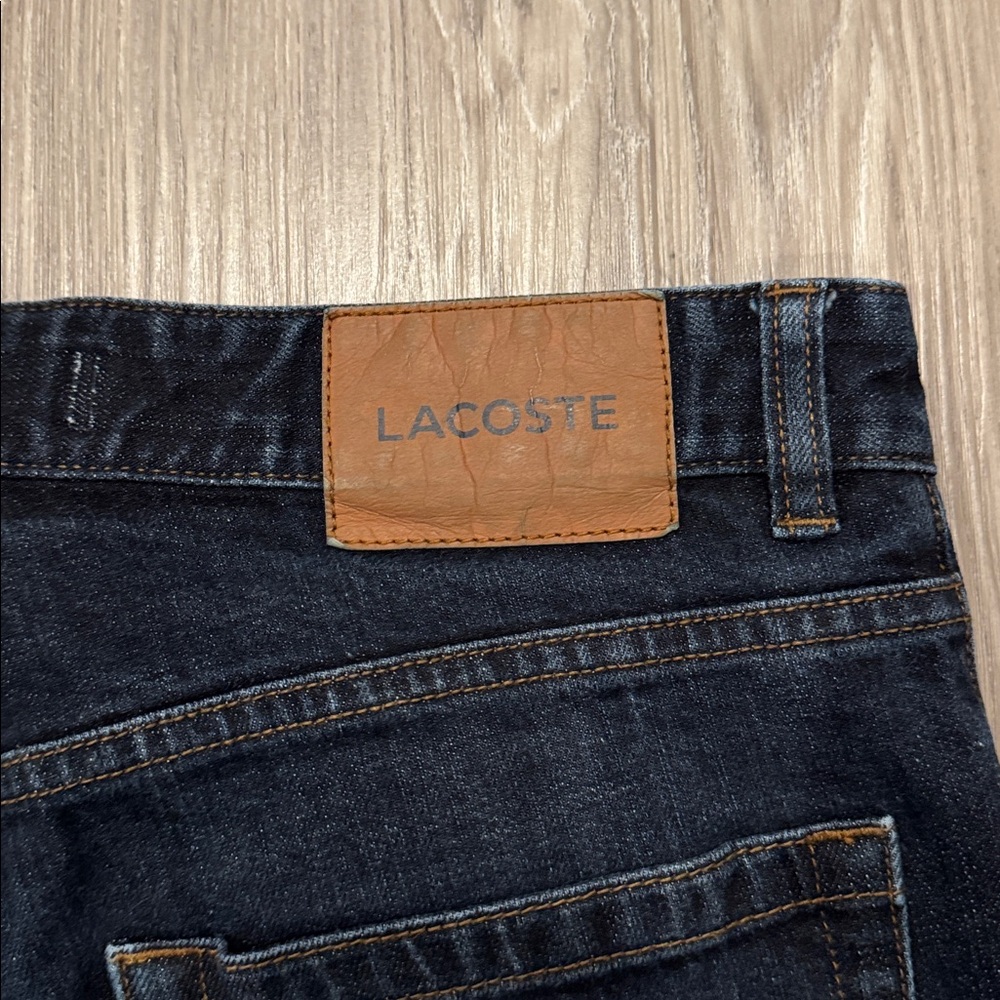 Lacoste Men's Dark Blue Straight Jeans - Picture 4 of 5